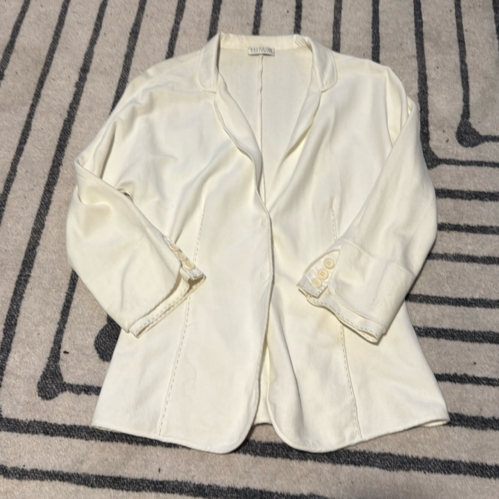 Brunello Cucinelli Cream Blazer